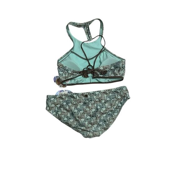 NEW WITH TAGS NEW ‎ 2 piece set prAna SEASIDE SAFARI AZRA ZEBRA RACERBACK TASSEL - Picture 8 of 13